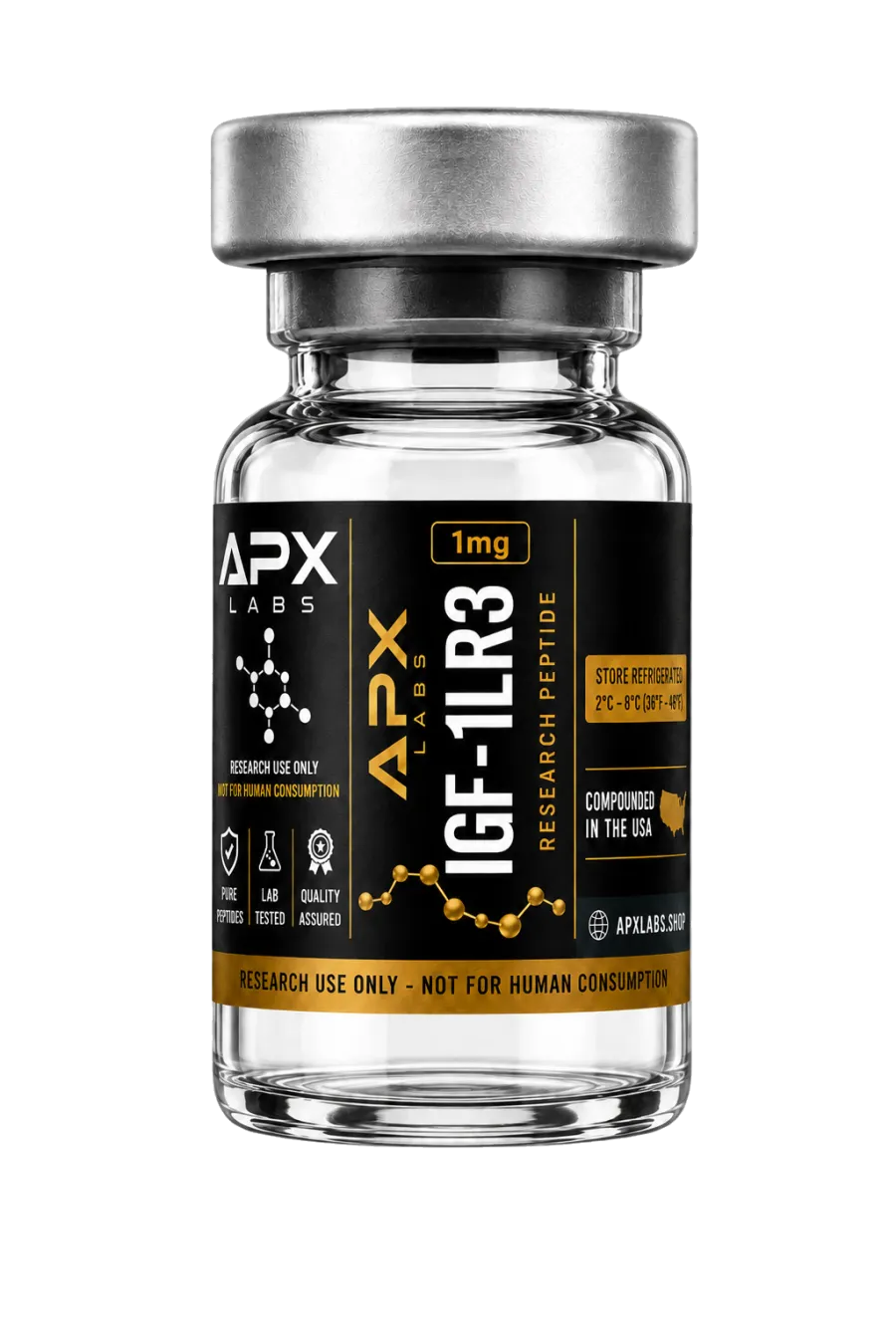 IGF-1 LR3 vial — APX Labs